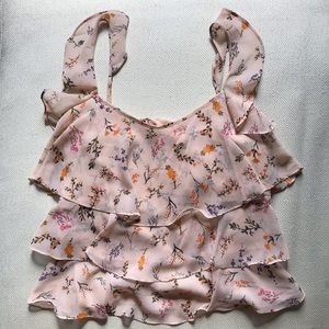 NWOT Rebecca Minkoff floral tank